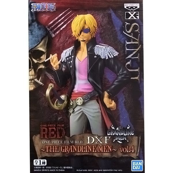  Mô hình One Piece DXF The Grandline Men Vol 4 - Sanji 