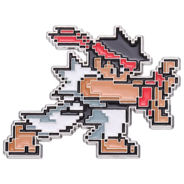  Huy hiệu pin cài kim loại Street Fighter Ryu 