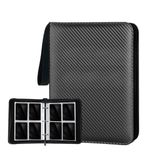  Binder đựng bài Pokemon TCG One Piece Card Bo Góc 4 Ngăn 9 Ngăn Dây Kéo 