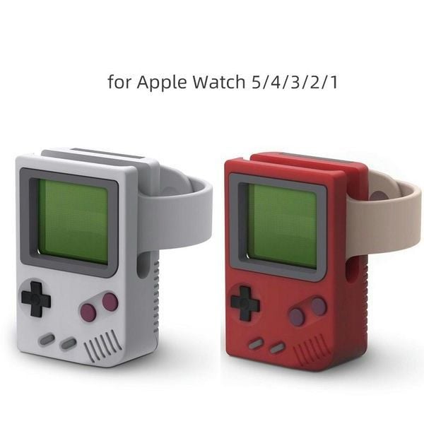  Giá đỡ đế sạc đồng hồ Apple Watch hình máy GameBoy Retro 