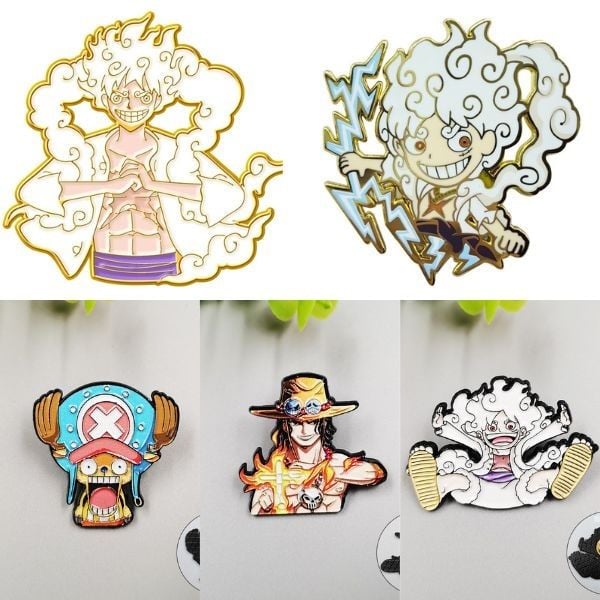Huy hiệu kim loại One Piece độc quyền tại nShop, lựa chọn lý tưởng cho fan của bộ anime nổi tiếng này