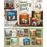  Peanuts Snoopy Scenery Box Blind Box - Mô hình chính hãng Re-Ment 