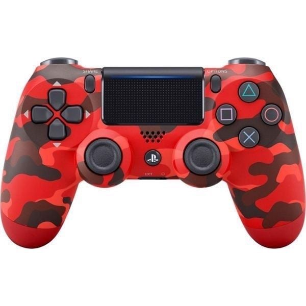 Tay cầm DualShock 4 Red Camouflage - PS4 chính hãng