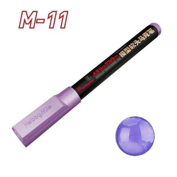  Bút sơn mô hình Water Based Soft Tip Marker Metallic Color Hobby Mio - M11 Metal Purple 