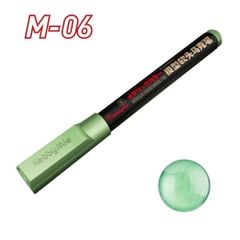 Bút sơn mô hình Water Based Soft Tip Marker Metallic Color Hobby Mio - M06 Metal Green