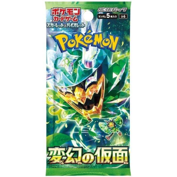  Thẻ bài Pokemon TCG SV6 Transformation Mask Booster Pack tiếng Nhật 