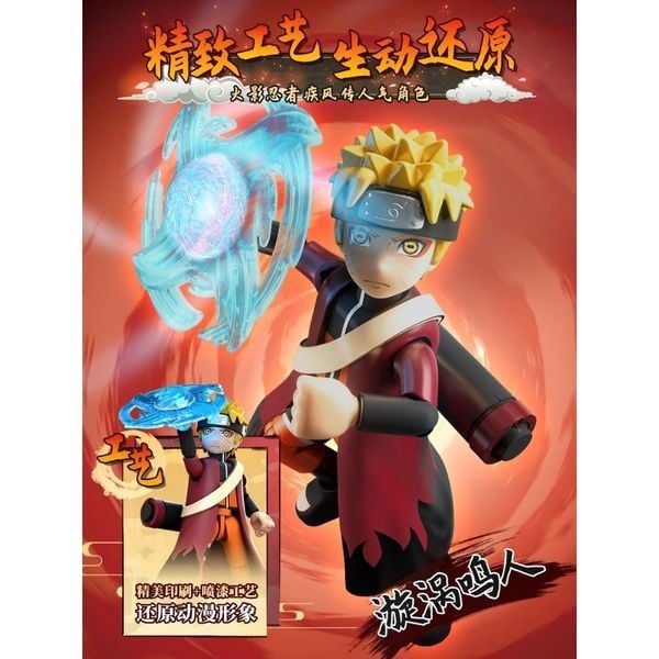  Hộp Mù Blokees Figures Naruto Galaxy Version 02 The Place The Leaves Dance 