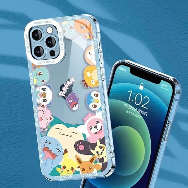 Nổi bật phong cách với Ốp Điện Thoại iPhone Pokemon Bạn Hữu Đáng Yêu Bảo vệ hoàn hảo, thiết kế ấn tượng