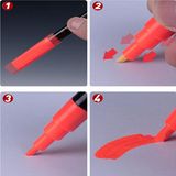  Bút sơn mô hình Water Based Matt Color Marker Hobby Mio - MF01 Fluorescent Red 