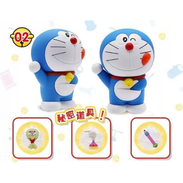  Doraemon Doll Collection Set 02 - Bandai 