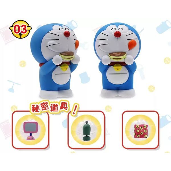  Doraemon Doll Collection Set 03 - Bandai 