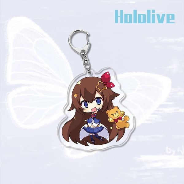  Móc khóa trang trí vtuber Hololive bằng nhựa acrylic 