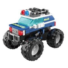 Mô hình lắp ráp Jaki Monster Truck Police Off-road