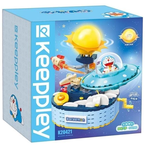  Mô hình khối gạch Keeppley Doraemon Phiêu Lưu Vũ Trụ K20421 