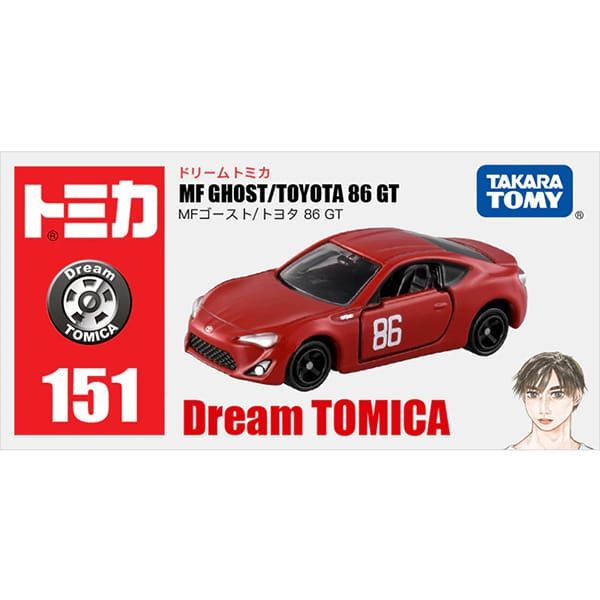  Dream Tomica No. 151 MF Ghost - Toyota 86 GT 
