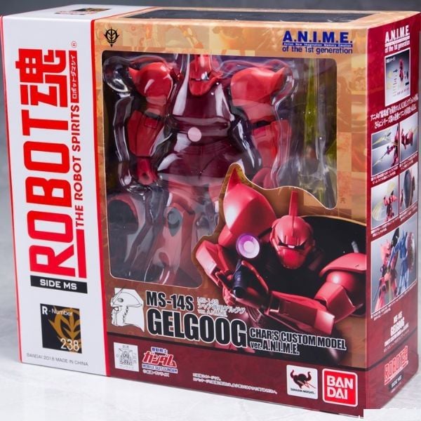 Sở hữu ngay mô hình The Robot Spirits SIDE MS MS-14S Gelgoog Char's Custom ver. A.N.I.M.E. Gundam sản phẩm ráp sẵn chất lượng cao tại nShop