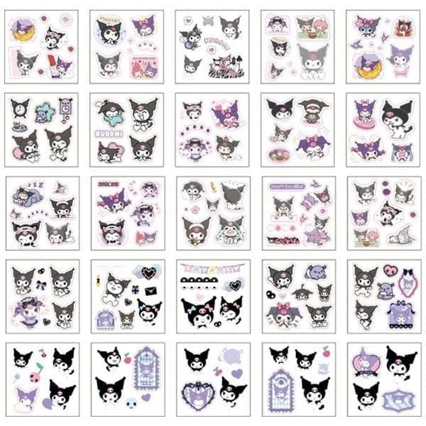  Hình dán Sticker chống nước Sanrio Kuromi 