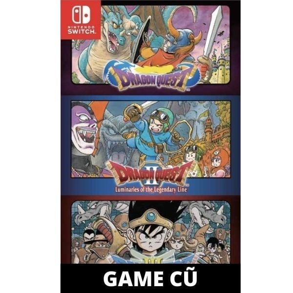Dragon Quest 1+2+3 Collection cho Nintendo Switch [Second-hand]