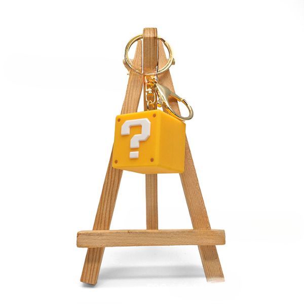  Móc khóa 3D Mario Question Block 