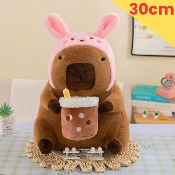 Gấu bông chuột lang nước Capybara 30cm đáng yêu 