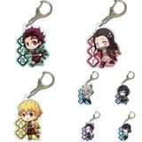  Móc khóa nhựa acrylic Kimetsu no Yaiba Demon Slayer Vol 1 