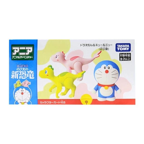  Tomica Ania Doraemon Kyu & Myu Childhood - Doraemon Nobita's New Dinosaur 