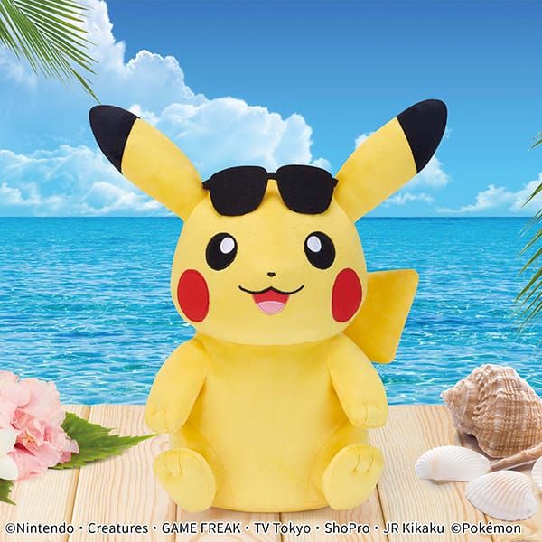  Thú bông Pokemon Summer Pikachu - Banpresto Super Big Plush 