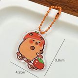  Móc khóa nhựa hình chuột lang nước Capybara Vol 2 