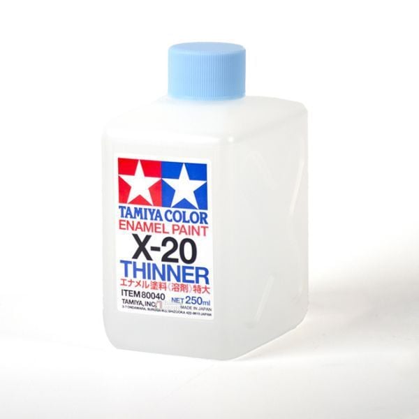  Dung dịch pha sơn Tamiya Enamel X-20 Thinner 250ml 80040 