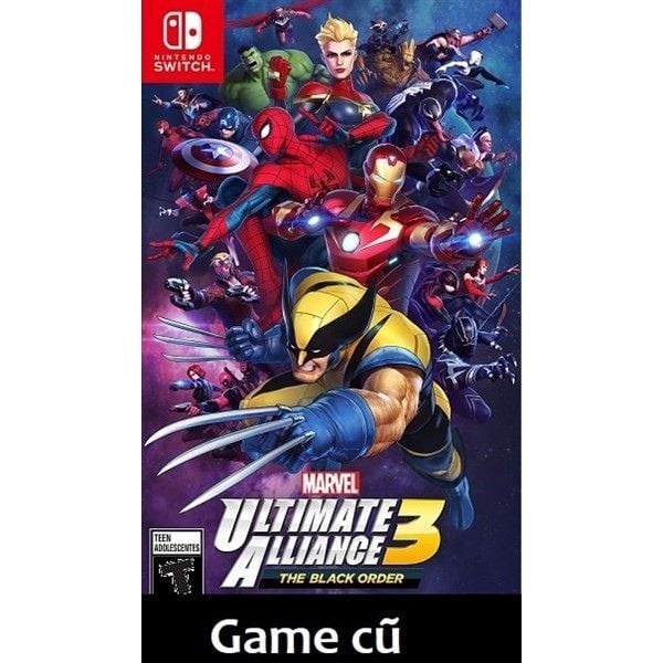  Marvel Ultimate Alliance 3: The Black Order cho Nintendo Switch [Second-hand] 