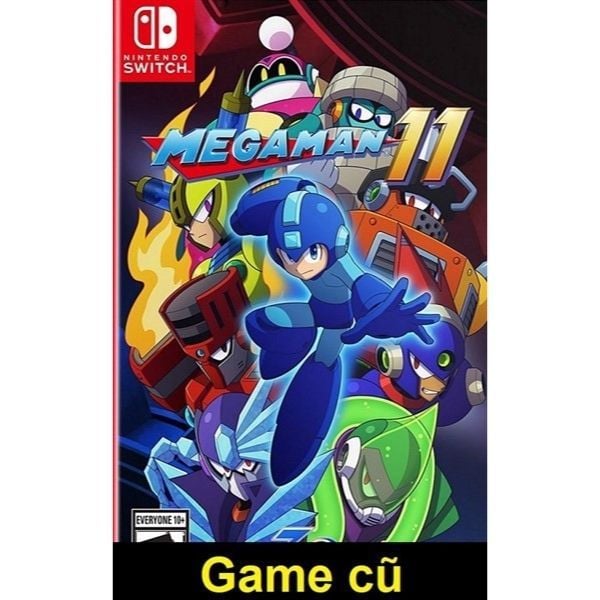Đĩa game Mega Man 11 cũ cho Nintendo Switch [Second-Hand]