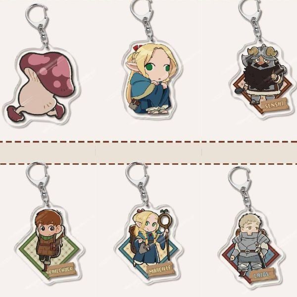  Móc khóa acrylic Dungeon Meshi Mỹ vị hầm ngục 