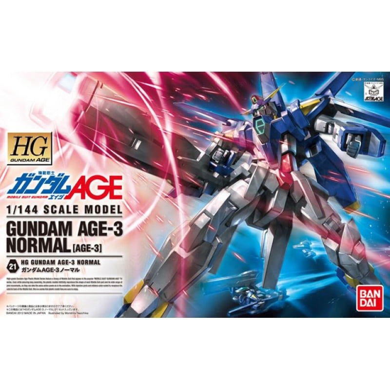  GUNDAM AGE-3 NORMAL (HG - 1/144) 