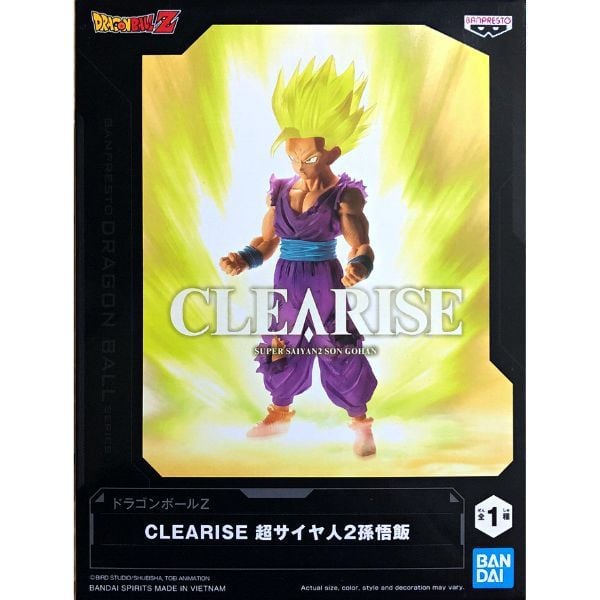 Mô hình Dragon Ball Z Clearise - Super Saiyan 2 - Son Gohan chính hãng Banpresto