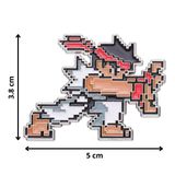  Huy hiệu pin cài kim loại Street Fighter Ryu 