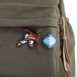  Huy hiệu pin cài kim loại Street Fighter Ryu 