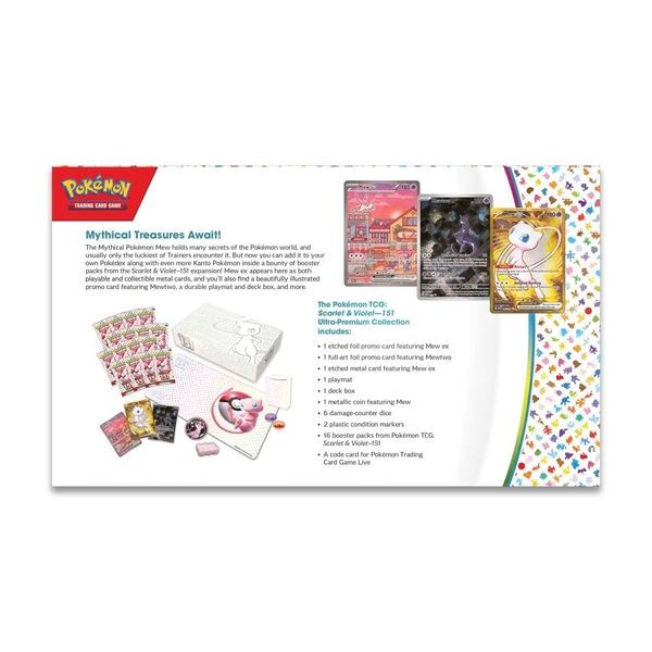  PB181 Thẻ bài Pokemon TCG Scarlet & Violet 151 Ultra Premium Collection 