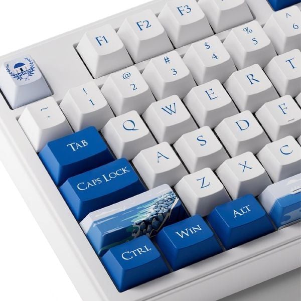  Bàn phím cơ AKKO 5098B Santorini RGB Hot Swap Akko V3 Piano Pro 