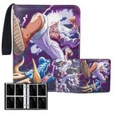  Album Binder đựng bài One Piece TCG 4 Ngăn 9 Ngăn Dây Kéo 
