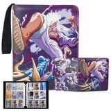  Album Binder đựng bài One Piece TCG 4 Ngăn 9 Ngăn Dây Kéo 