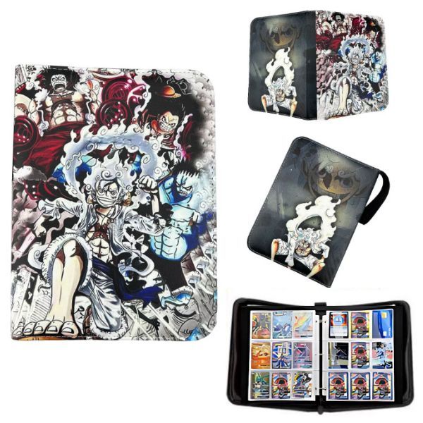  Album Binder đựng bài One Piece TCG 4 Ngăn 9 Ngăn Dây Kéo 