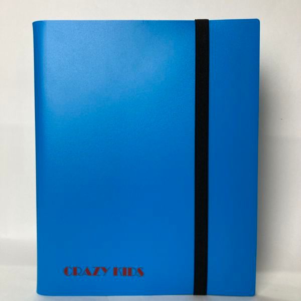 Album đựng bài Pokemon loại 9 Ngăn Crazy Kids (Blue) chính hãng