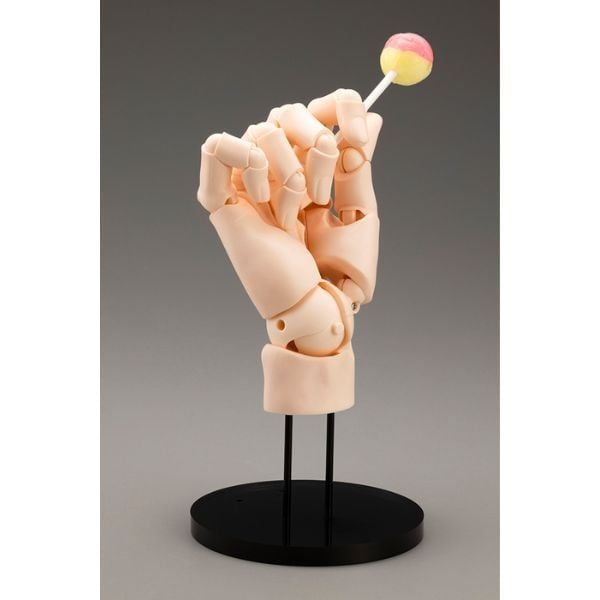 Mô hình bàn tay Artist Support Item Hand Model R Pale Orange AT021 chính hãng Kotobukiya mô phỏng chân thực và sống động
