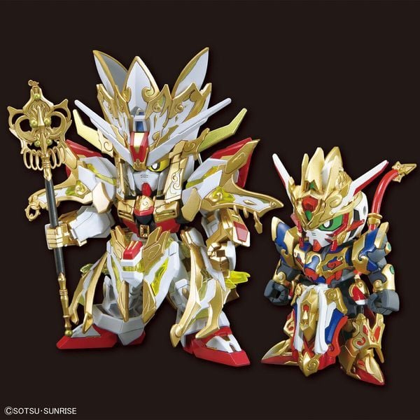  Wukong Impulse Gundam Childhood Ver. & Sanzang Strike Freedom Gundam Set - SDW Heroes 