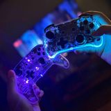  Tay cầm IINE Pro Controller Mini cho Nintendo Switch - trong suốt viền LED 