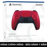  TAY CẦM KHÔNG DÂY DUALSENSE VOLCANIC RED (ĐỎ VANG) CHÍNH HÃNG SONY VIỆT NAM 