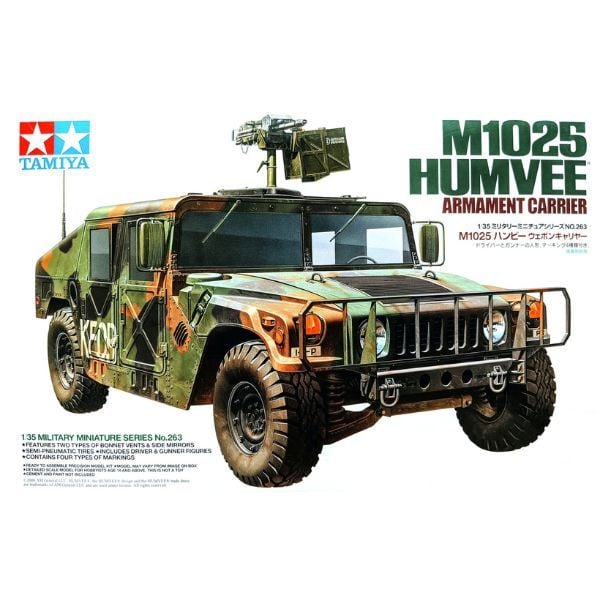  Mô hình xe M1025 Humvee Armament Carrier 1/35 - Tamiya 35263 