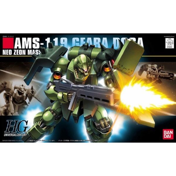 AMS-119 Geara Doga - HGUC 1/144 - Mô hình Gundam chính hãng Bandai