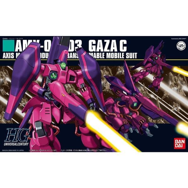 AMX-003 Gaza C Normal Type HGUC 1/144 Mô hình Gundam chính hãng Bandai