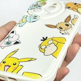 Ốp bảo vệ cho iPhone 14 Pro/Pro Max hình Pokemon màu trắng 